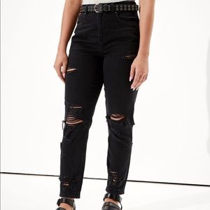 AE curvy mom jeans